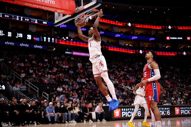 火箭主场力克76人杜兰特29分里程碑阿门爆发