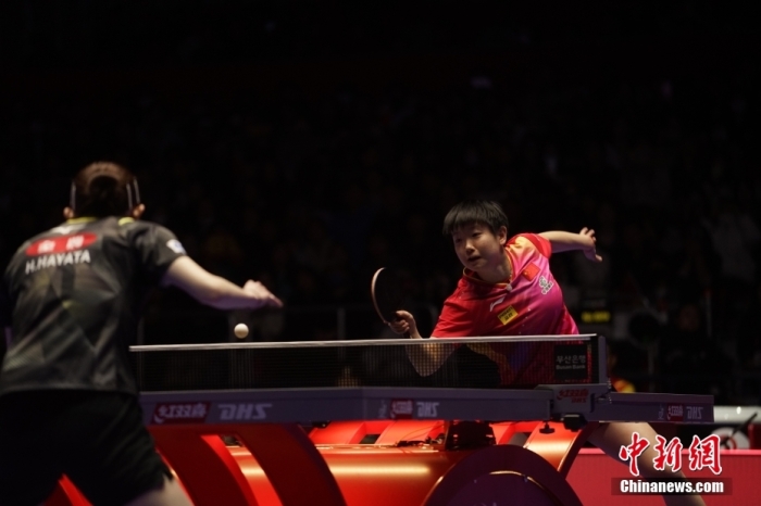 釜山世乒赛女子团体：中国队3比2击败日本实现六