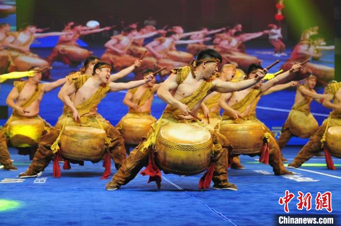 陕西省第二届武林功夫大会在渭南举行 海内外千